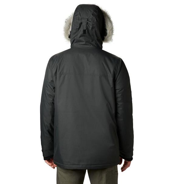 Columbia Penns Creek II Parkas Black For Men's NZ21067 New Zealand